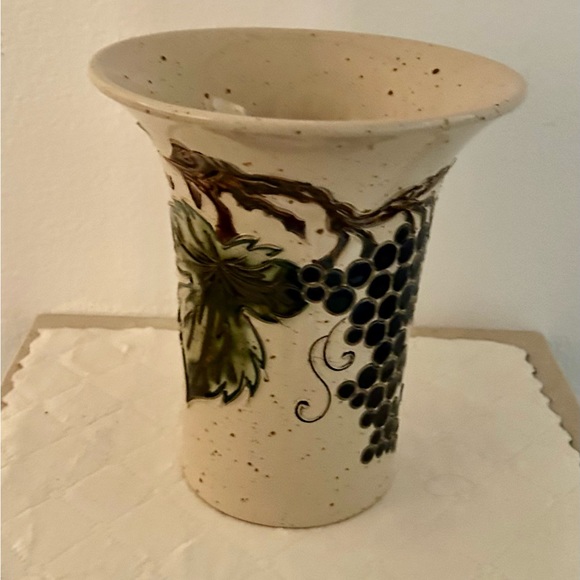 Hand made. Artisan French Pottery wine cooler/vase. Signed - Picture 3 of 9